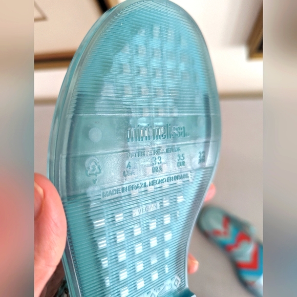 Mini Melissa Mar Sandal NWOT size 4 - Picture 4 of 9